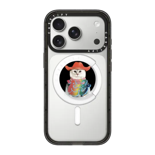 Yee-haw Snappy Grip Holder | Snappy Grip Holder / Snappy Grip Holder MagSafe Compatible / Clear | Image 1