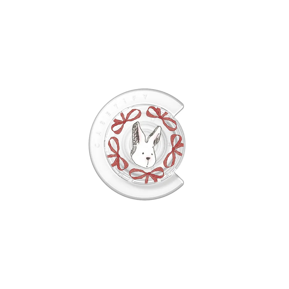 Rabbit & Bow Snappy Grip Holder