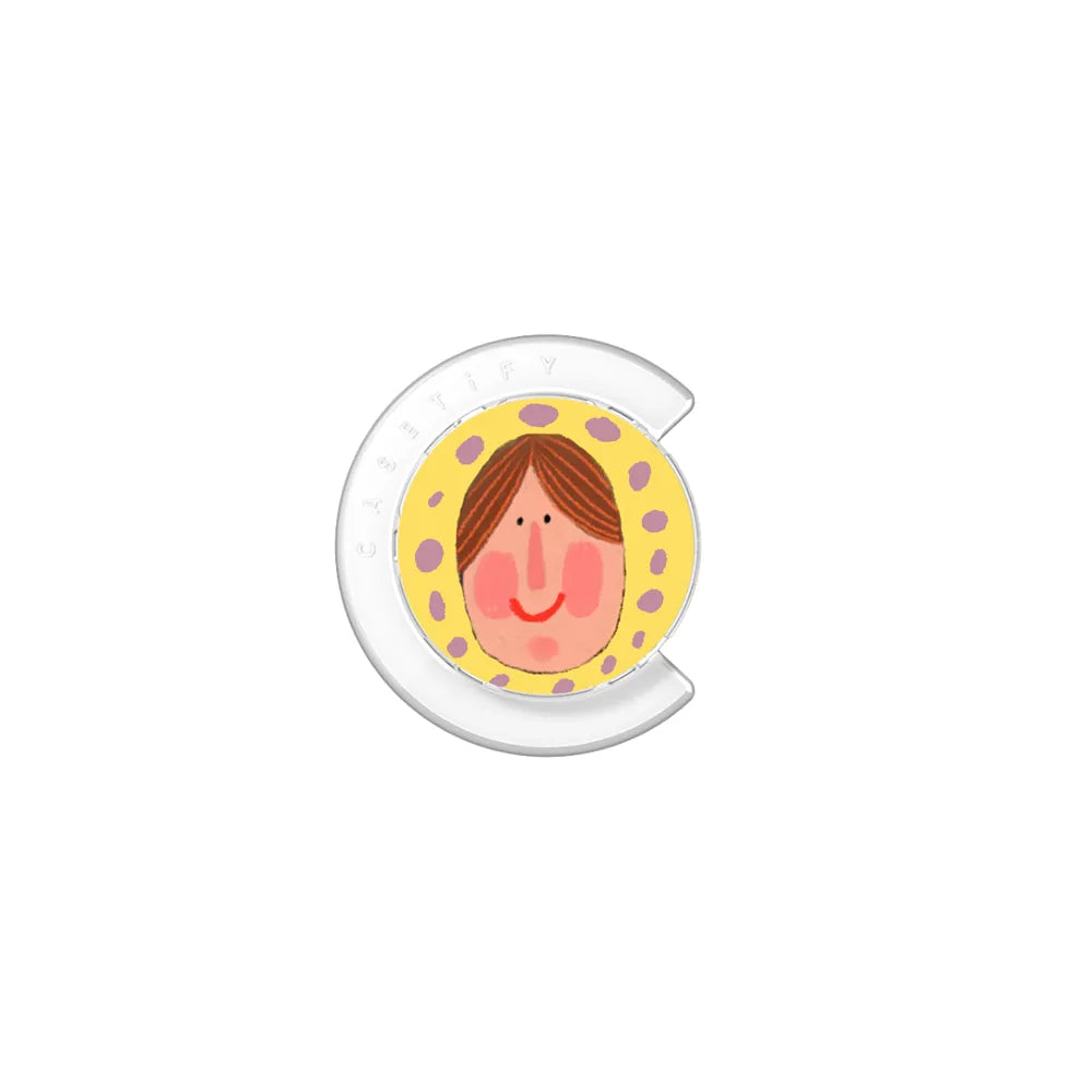 Energetic girl Grip Holder