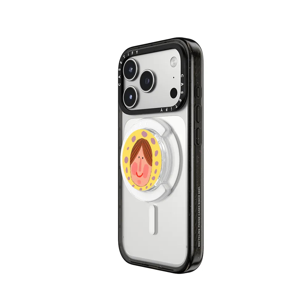 Energetic girl Grip Holder