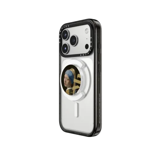 Girl with a Pearl Earring Snappy Grip Holder | Snappy Grip Holder / Snappy Grip Holder MagSafe Compatible / Clear | Image 2