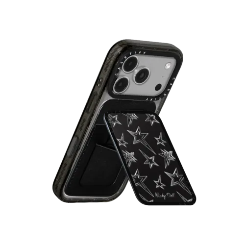 Nicky Stars | Snappy Cardholder Stand / Snappy Cardholder Stand MagSafe Compatible / Black | Image 3