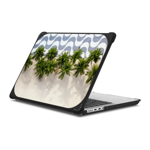 Copa Pavers, Rio | MacBook Pro 14-inch (M1 - M5) / MacBook Bounce Case / Black | Image 1