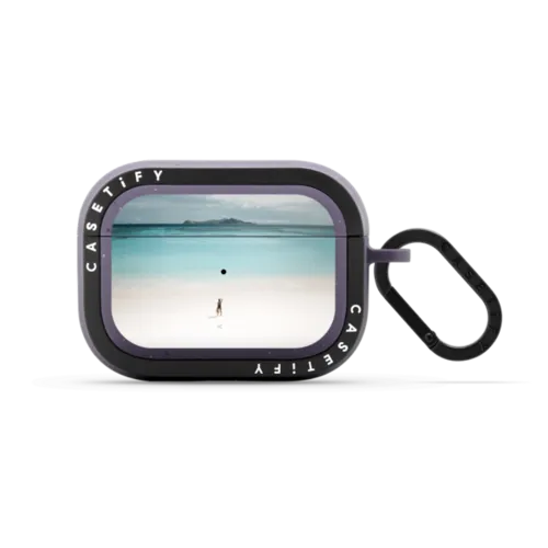 Sea Level | AirPods Pro 2 / Earbuds Bounce Case / Matte Deep Purple | Image 1