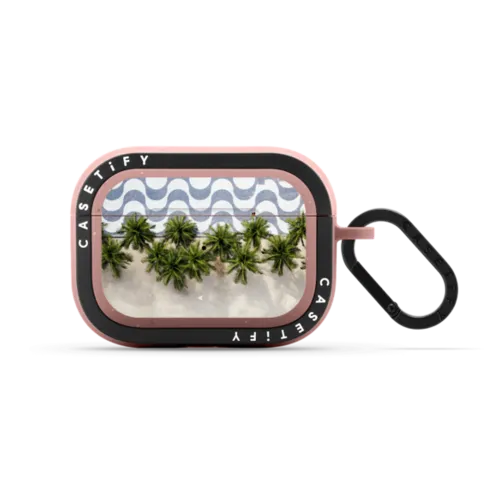 Copa Pavers, Rio | AirPods Pro 2 / Earbuds Bounce Case / Matte Dusty Rose | Image 1