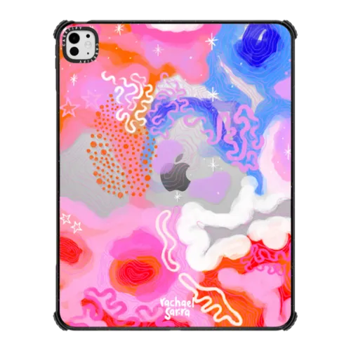 Celestial Flow | iPad Pro 13-inch (M4/M5) / iPad Impact Case / Black | Image 1