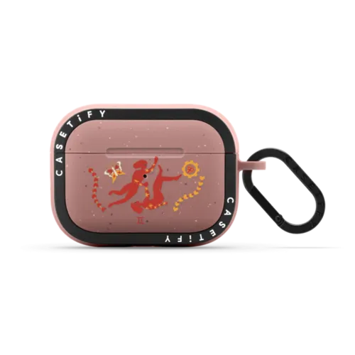 Gemini | AirPods Pro 2 / Earbuds Bounce Case / Matte Dusty Rose | Image 1