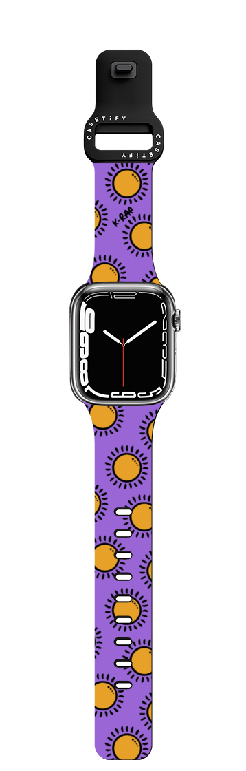 Sunny Days | Apple Watch Series 7-9 (45mm) / Impact Band / Black | Image 1