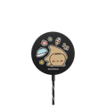 Wadadabear Daily Life Magnetic Wireless Charger |   / PowerThru Magnetic Wireless Charger MagSafe Compatible / Black | Image 1