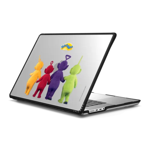 Teletubbies Butt Laptop Case | MacBook Pro 16-inch (M1 - M5) / MacBook Impact Case / Black | Image 1