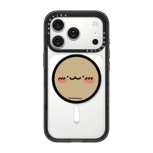 Wadadabear Happy Smile Snappy Grip Stand | Snappy Grip Stand / Snappy Grip Stand MagSafe Compatible / Black | Image 1