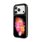 Go Easy on Your Brain | iPhone 18 Pro Max / Impact Case MagSafe Compatible - Glossy / Glossy Black | Image 2