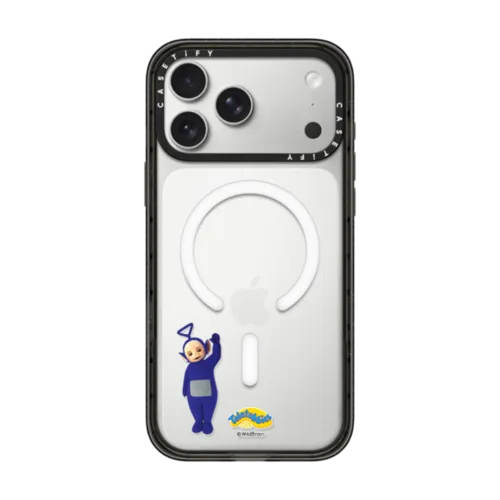 Teletubbies Phone Case - Tinky-Winky | iPhone 17 Pro Max / Impact Case MagSafe Compatible / Black | Image 1