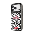 STAPLE Graffiti Logo Case | iPhone 18 Pro Max / Impact Case MagSafe Compatible - Glossy / Glossy Black | Image 2
