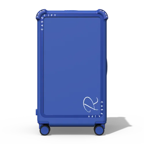 Custom Suitcase | 29" Check-In Trunk Suitcase / Bounce Suitcase / Cobalt Blue | Image 1