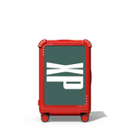 Custom Suitcase | 21" Carry-On Suitcase / Bounce Suitcase / Cherry Red | Image 1
