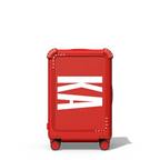 Custom Suitcase | 21" Carry-On Suitcase / Bounce Suitcase / Cherry Red | Image 1
