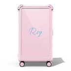 Custom Suitcase | 29" Check-In Trunk Suitcase / Bounce Suitcase / Glossy Primrose Pink | Image 1