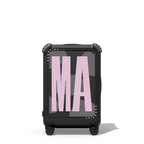 Custom Suitcase | 21" Carry-On Suitcase / Bounce Suitcase / Matte Black | Image 1