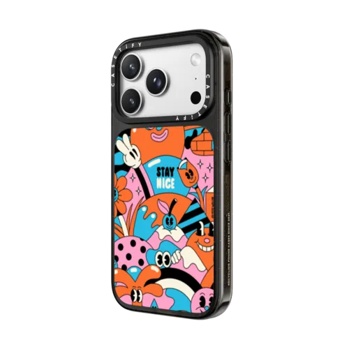 Stay Nice | iPhone 18 Pro Max / Impact Case MagSafe Compatible - Glossy / Glossy Black | Image 2