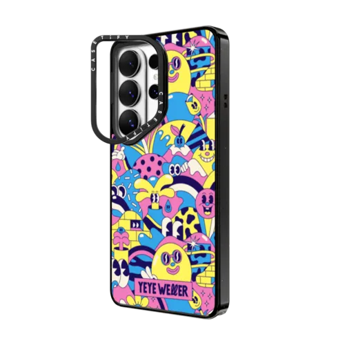 Kool Kolor | Galaxy S26 Ultra / Impact Ring Stand Magnetic Case / Black | Image 2