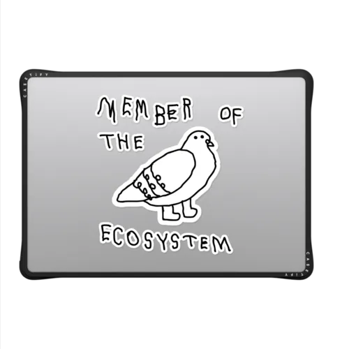 ECOSYSTEM BIRD | MacBook Pro 14-inch (M1 - M5) / MacBook Impact Case / Black | Image 2