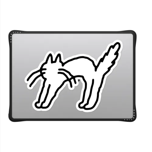 ANGRY CAT | MacBook Pro 14-inch (M1 - M5) / MacBook Impact Case / Black | Image 2