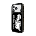 MY DOG BITES STICKER | iPhone 18 Pro Max / Impact Case MagSafe Compatible - Glossy / Glossy Black | Image 2