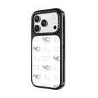 MY DOG BITES PATTERN | iPhone 18 Pro Max / Impact Case MagSafe Compatible - Glossy / Glossy Black | Image 2