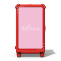 Custom Suitcase | 29" Check-In Trunk Suitcase / Bounce Suitcase / Cherry Red | Image 1