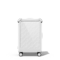 Custom Suitcase | 21" Carry-On Suitcase / Bounce Suitcase / Glossy Cloud White | Image 1