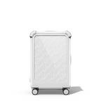 Custom Suitcase | 21" Carry-On Suitcase / Bounce Suitcase / Glossy Cloud White | Image 1