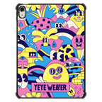 Kool Kolor | iPad Air 11-inch (M2 - M4) / iPad Impact Case / Black | Image 1