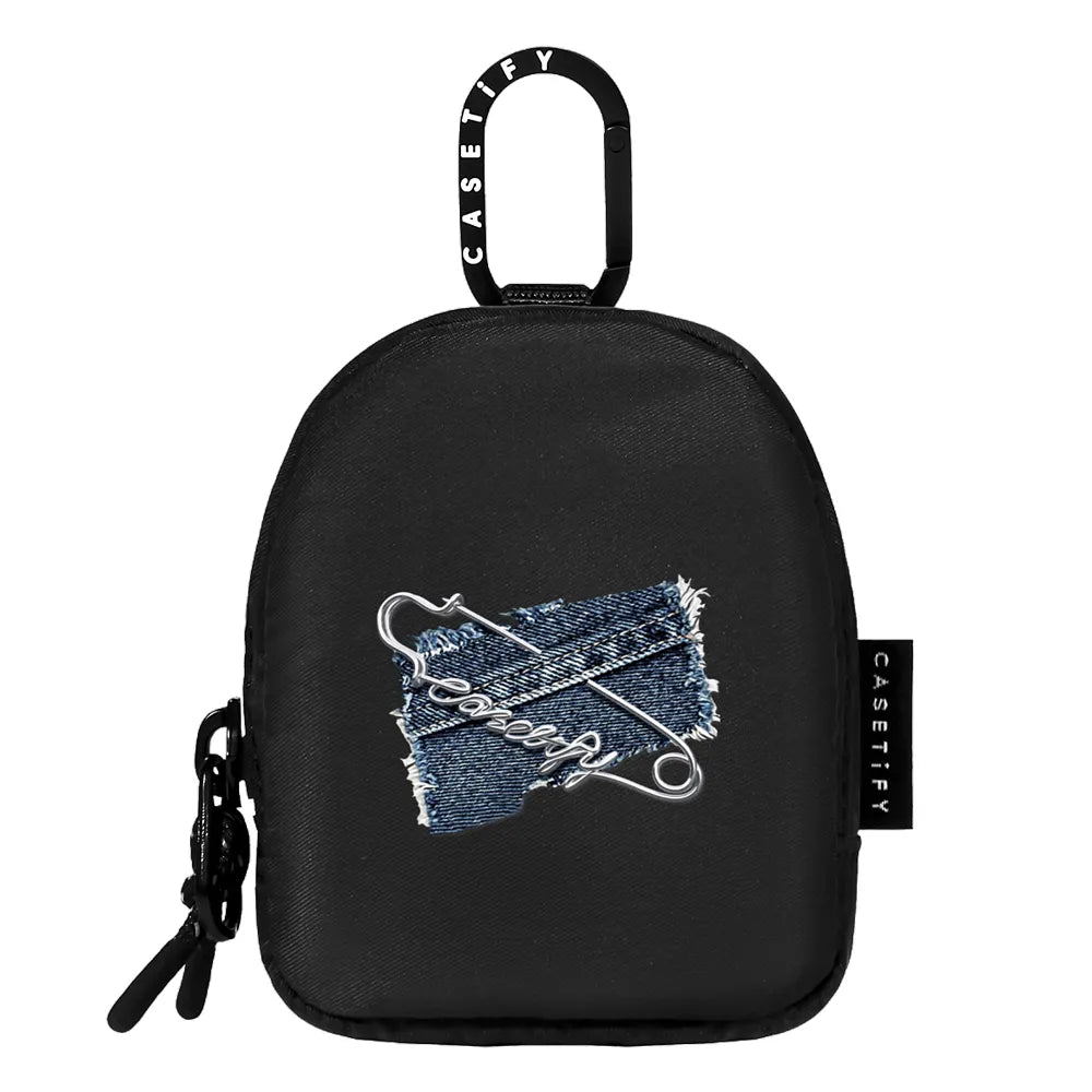 Pinned Statement Earbuds Pouch | Image 1