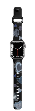 Sweet Rebel Heart Watch Band | Apple Watch Series 7-9 (45mm) / Impact Band / Black | Image 1