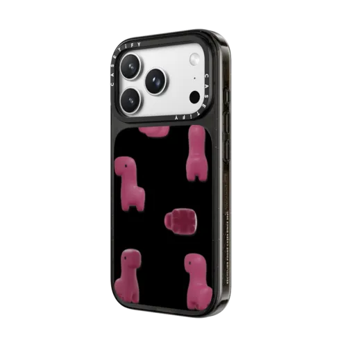 GUGU Warmth-giving Carnivorous Dinosaur | iPhone 18 Pro Max / Impact Case MagSafe Compatible - Glossy / Glossy Black | Image 2