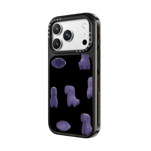 DUDU Euphoria-giving Carnivorous Dinosaur | iPhone 18 Pro Max / Impact Case MagSafe Compatible - Glossy / Glossy Black | Image 2