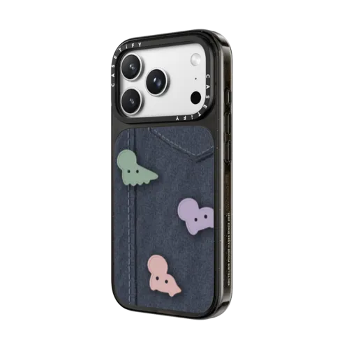 MYONG PANG TANG NANG on Jeans Pocket | iPhone 18 Pro Max / Impact Case MagSafe Compatible - Glossy / Glossy Black | Image 2