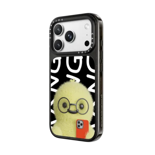 MANG in Glasses | iPhone 18 Pro Max / Impact Case MagSafe Compatible - Glossy / Glossy Black | Image 2
