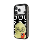 MANG in Glasses | iPhone 18 Pro / Impact Case MagSafe Compatible - Glossy / Glossy Black | Image 2