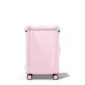 Custom Suitcase | 21" Carry-On Suitcase / Bounce Suitcase / Glossy Primrose Pink | Image 1