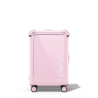Custom Suitcase | 21" Carry-On Suitcase / Bounce Suitcase / Glossy Primrose Pink | Image 1