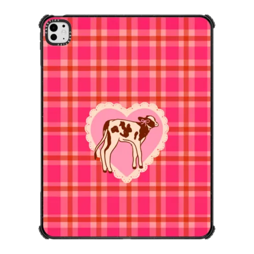 Miss Moo | iPad Pro 13-inch (M4/M5) / iPad Impact Case / Black | Image 1