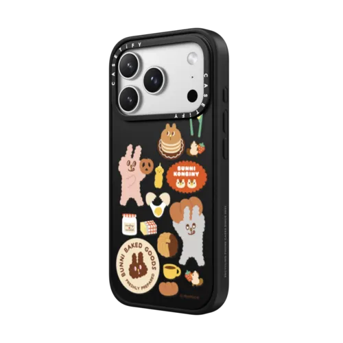 BUNNI BAKES | iPhone 17 Pro Max / Impact Case MagSafe Compatible / Matte Black | Image 2
