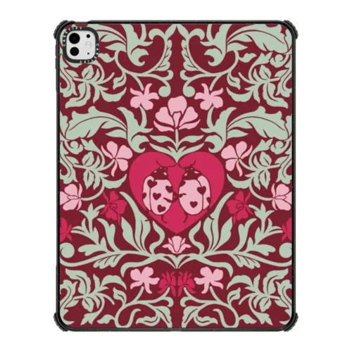 Lover Bug | iPad Pro 13-inch (M4/M5) / iPad Impact Case / Black | Image 1
