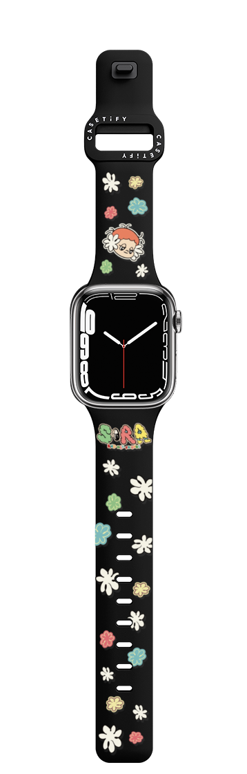 A Playful World Watch Band | Apple Watch Series 7-9 (45mm) / Impact Band / Black | Image 1