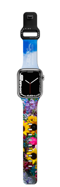 Summer Crown Watchband | Apple Watch Series 7-9 (45mm) / Impact Band / Black | Image 1