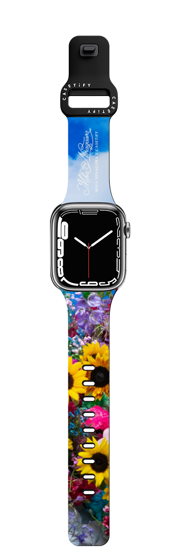 Summer Crown Watchband | Apple Watch Series 7-9 (45mm) / Impact Band / Black | Image 1