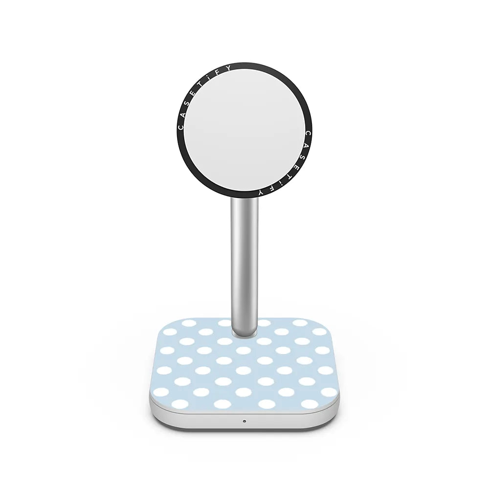 Cloudy Day Dots 2-in-1 Charging Stand | Image 1