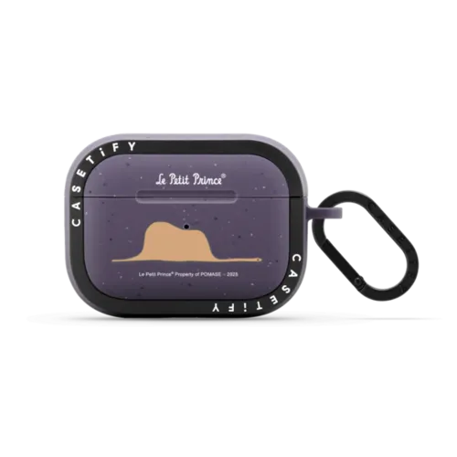 Le Petit Prince Boa Earbuds Case | AirPods Pro 2 / Earbuds Bounce Case / Matte Deep Purple | Image 1